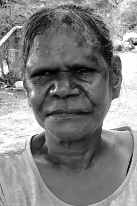 Elizabeth - "like the Queen" - has slept on the streets of Broome for more than two years.