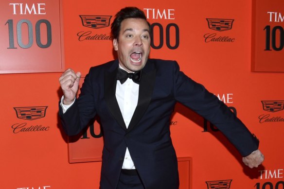 Back peddler: Jimmy Fallon. 