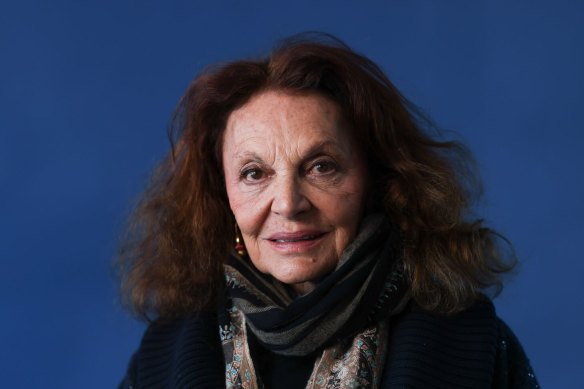 Diane von Furstenberg.