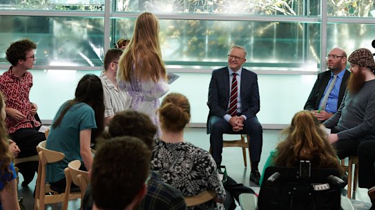 Prime Minister Anthony Albanese sits down with students for The Assembly.