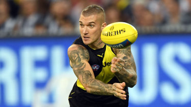 Dustin Martin will be back for the Swans.