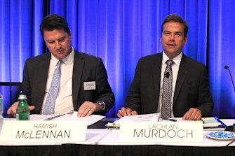 Just how close McLennan and the Murdoch family are remains unclear.