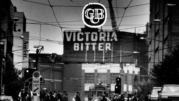 The Carlton & United Breweries site at the top of Swanston street.