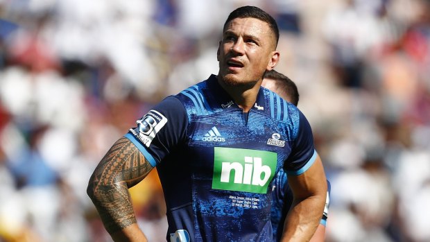 Turning point: Sonny Bill Williams had a big impact off the bench.