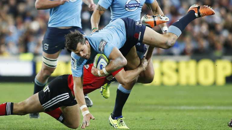 Prodigal Tah: Adam Ashley-Cooper playing for NSW back in 2014.