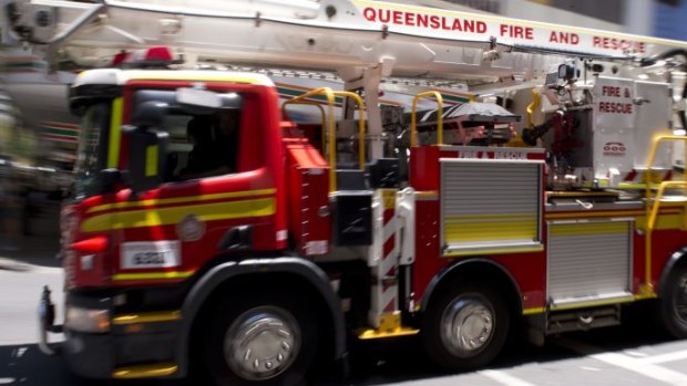 Firefighting crews are patrolling fires in the Moreton Bay region and near Tamborine Mountain.