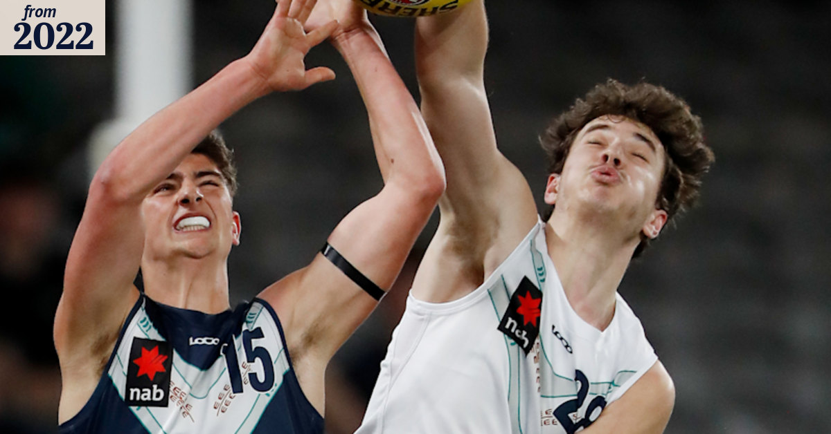 AFL 2022: Geelong Cats keep it in the family by drafting Osca Riccardi ...
