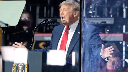 US President Donald Trump usually doesn’t believe the polls, but its getting harder for him to ignore the obvious. 