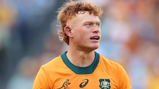 Tane Edmed had a difficult full Test debut for the Wallabies against Argentina.