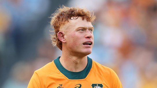 Tane Edmed had a difficult starting Test debut for the Wallabies against Argentina