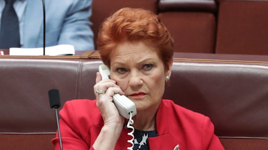 Pauline Hanson is pushing to insert a definition of academic freedom into the Higher Education Support Act.