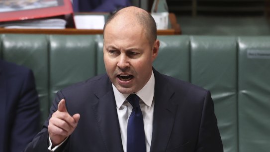 Treasurer Josh Frydenberg. 