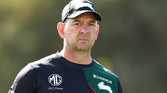 Rabbitohs head coach Jason Demetriou