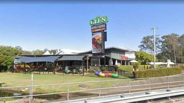A woman unknowingly infected with COVID-19 visited The Glen Hotel in Eight Mile Plains on December 16, 2020.