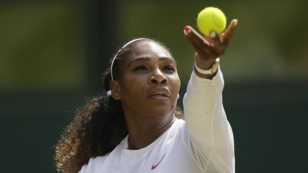 Serena Williams was full of praise for Barty.