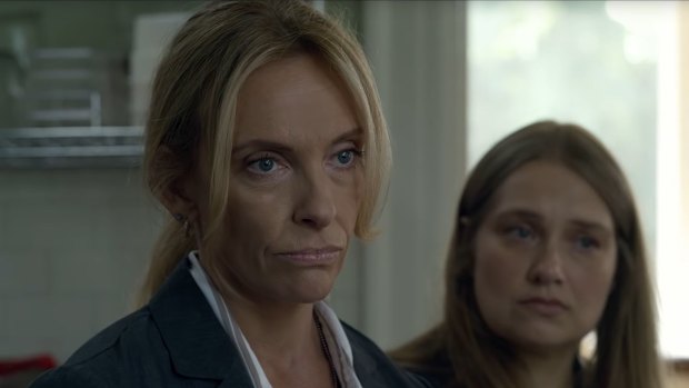 Toni Collette won for her role in the Netflix true-crime series Unbelievable.