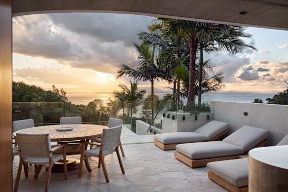 The Byron Bay property offers spectacular views and comes with a price guide of $40 million.