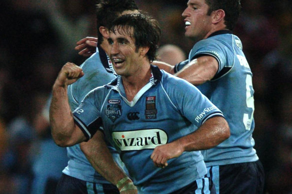 Wizard was an apt name for Andrew Johns to be brandishing on his state jersey in 2005.