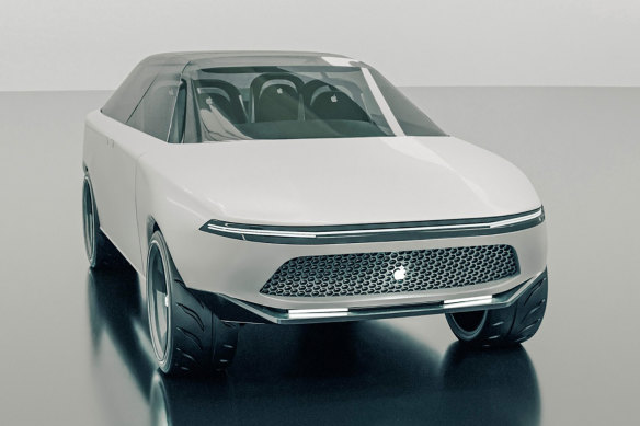 The apple outlet electric car