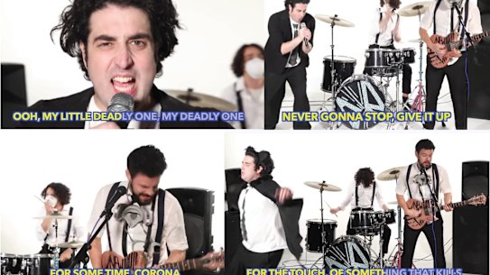 YouTube videos are spreading the word 
about coronavirus in a much lighter fashion.