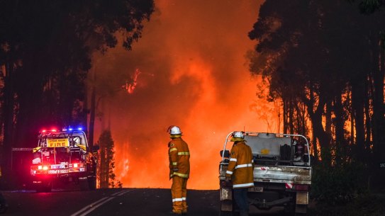 Firefighters spent a hellish night fighting fires in Denmark and Bridgetown.