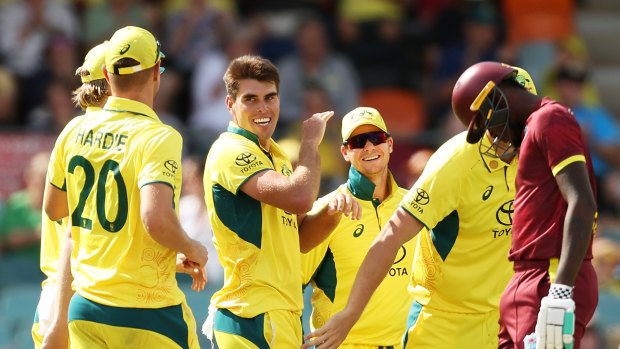 Rampant Australia thrash West Indies in country’s shortest ever ODI
