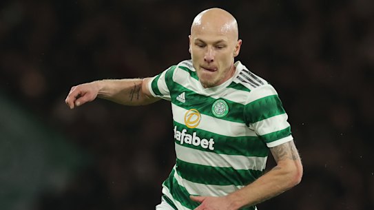 Man of the match: Aaron Mooy starred for Celtic.