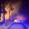 CFA crews worked for several hours to bring the bushfire under control.