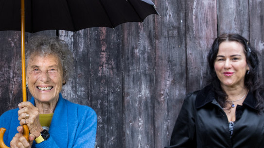 Tania and Eva de Jong.Driftwood is a new musical, produced by Tania de Jong, .based on her mother’s memoir of her family