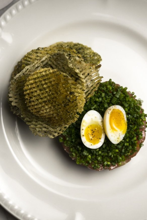 Tartare de thon.