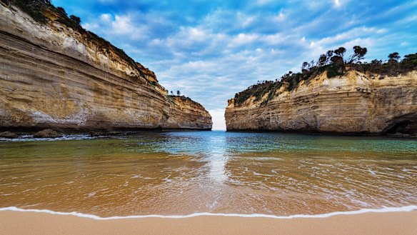 Loch Ard Gorge in Victoria. 