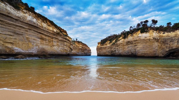 Loch Ard Gorge in Victoria. 