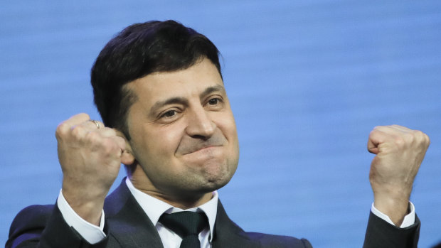 Ukrainian president Volodymyr Zelenskiy.