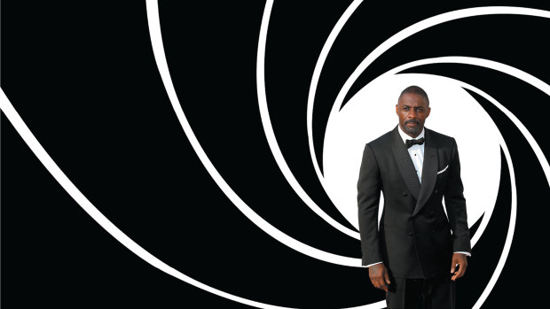 Will the real James Bond please stand up? … Idris Elba
joined in the hype linking him to the role of 007.