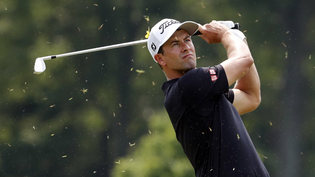 "I have very high expectations of myself": Adam Scott.