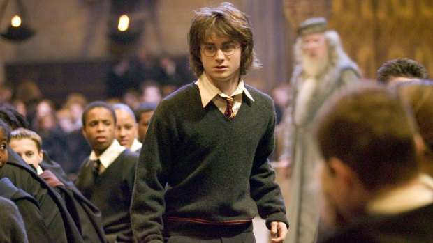 Radcliffe in 2005's Harry Potter and the Goblet of Fire.