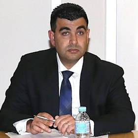 Lawyer to the NRL stars ... Nick Ghabar.