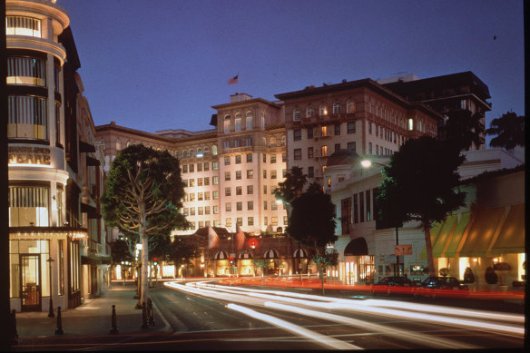 Casa Politis .… The Beverly Wilshire hotel in Los Angeles