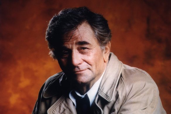 “Just one more thing”: Peter Falk as Columbo.