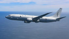A US-made P-8A Poseidon surveillance plane