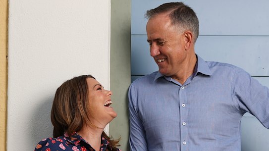 Sarah Hanson-Young and Ben Oquist: “It’s when everyone is talking about you that you can feel the most alone …Now, being with Ben, 
I know I will never, ever feel that way again.”