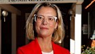 WA Local Government Minister Hannah Beazley outside the City of Nedlands council building on Thursday as the commissioners were sworn in.