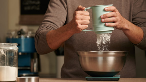 Pay careful attention to where the word “sifted” appears in the recipe, especially if you need to weigh the flour.