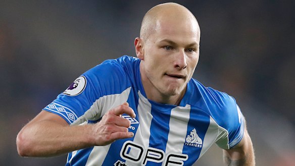 On the move? Huddersfield's Australian star Aaron Mooy.