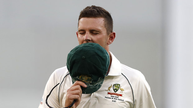 Josh Hazlewood is not a fan of four-day Tests.