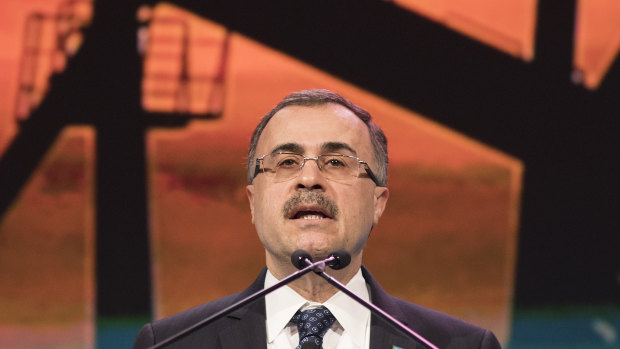 Saudi Aramco chief Amin Nasser.