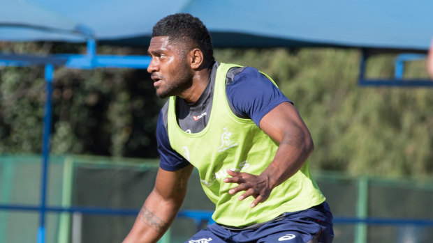 Isi Naisarani will line-up at No.8 for the Wallabies against South Africa. 