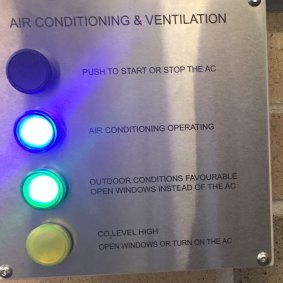 The new school air conditioning systems can control for outdoor conditions and carbon dioxide levels.