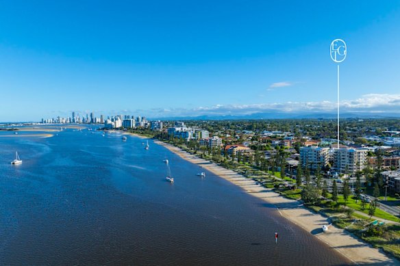 Biggera Waters on the northern Gold Coast.