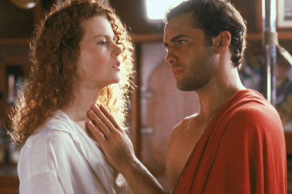 A 21-year-old Billy Zane with Nicole Kidman in Dead Calm.